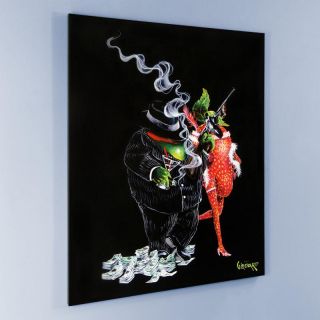   Love Mural Limited Edition 42 x 53 by Michael Godard w COA