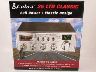 Cobra 25 Classic CB Radio New in Box