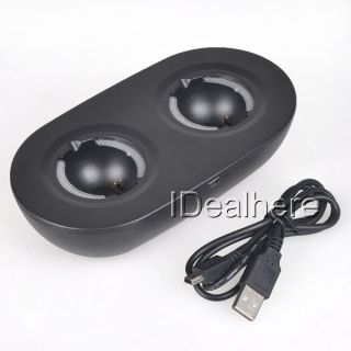 in 1 Charging Stand Dock Charger Station for PS3 Move Controller 