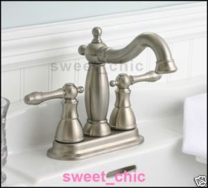 Brushed Nickel Bathroom Faucet Charlestown Premier New