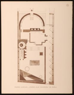 details a portfolio of 40 plates depicting deco gardens released in 