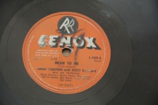 Sarah Vaughan Charlie Parker Dizzy Gillespie Mean to Me Lennox 500 78 
