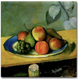  of a post impressionist painting by French artist Paul Cezanne 