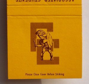 1960s Matchbook Book Store Chabot College Hayward CA MB