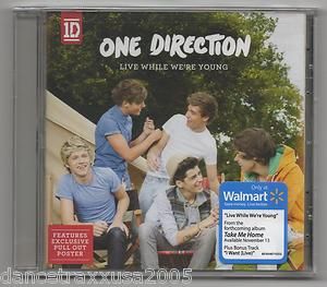   Live While Were Young CD Single  Exclusive Plus Poster