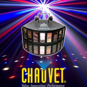Chauvet Lighting Radius LED Multicolor DJ Light Effect