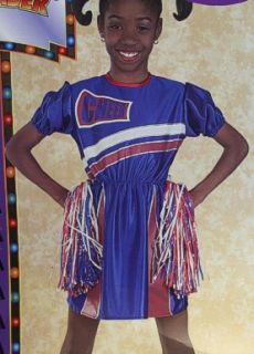 cheerleader child costume includes dress only 100 % polyester