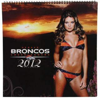  an image to enlarge denver broncos 2012 cheerleader wall calendar 