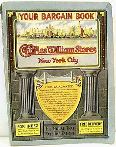 Mail Order Catalog for The Charles William Stores of New York City 