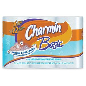 New P G Charmin Basic Big Roll Toilet Paper 50908