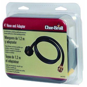 Char Broil 4584623 4 Foot Hose and Adapter