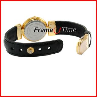 Philippe Charriol Lady Celtic Gold Leather Bangle Watch