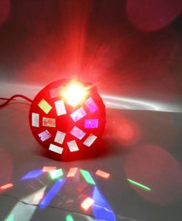 New Chauvet Comet LED DJ Club Rotating Effect Light 4 Colored Sound 