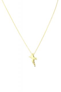 Charlene K Dove Pendant Necklace 14 K Gold Vermeil