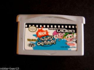 GBA Video The Fairly OddParents Volume 1 (Nintendo Game Boy Advance 