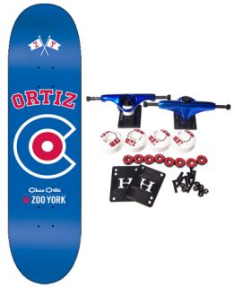 Zoo York Complete Skateboard Chaz Ortiz Insignia 7 5