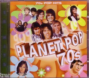 Planet Pop 70s CD Classic Teen Idols Shaun Cassidy Leif Garrett 