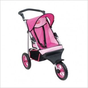 chica 3 wheel jogger doll stroller pink product description young mom 