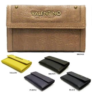   Valentino Checkbook Wallet Womens Clutch Wallet Celebrity Style