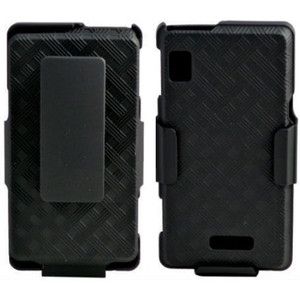 Checker Design Case Holster Combo for Motorola Droid A855 NEW