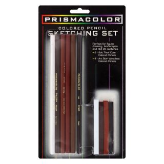 Prismacolor Colored Pencil Sketching Set 10 Piece Set