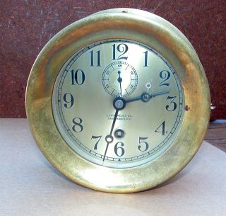 Louis Weule San Francisco Chelsea Clock Co Chronometer
