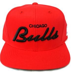 Chicago Bulls Draft Anniversary Script Snapback Cap Hat Limited 