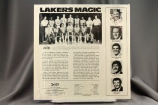 Lakers Magic 1979 80 NBA Champs Chick Hearn LP