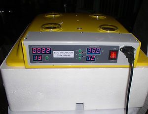 Fully Automatic 48 Chicken Duck Quail Egg Incubator Free Fast Shipping 