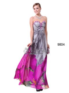  Rhinestones Empire Waist Chiffon Party Dress 09804 US Size 6