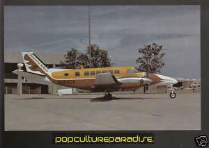 Chaparral Airlines Beechcraft B 99 Airplane Postcard