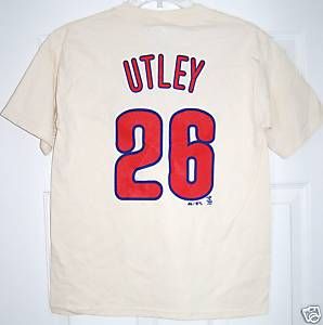 Philadelphia Phillies Chase Utley 26 Boys Youth Shirt