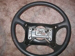 Chevrolet Chevy GMC s 10 Suburban Gray Leather Steering Wheel 1996 