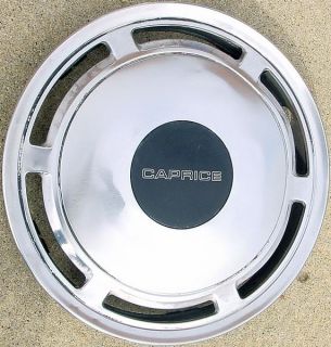 86 93 Chevrolet Caprice 15 3168A Hubcap Wheel Cover Part # 12522925 