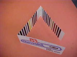 1983 Chevrolet El Camino Truck Paint Chip Colors 83