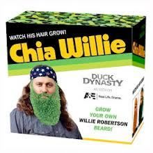 Chia Willie Duck Dynasty Willie Robertson Beard Chia Pet
