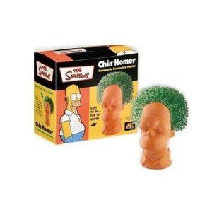The Simpsons Homer Chia Pet Decorative Planter SEALED New in The Box 