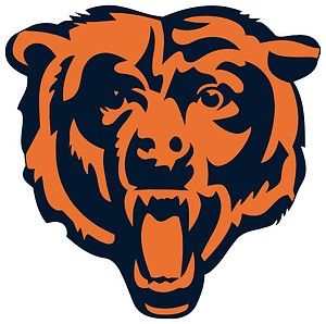 Chicago Bears Cornhole Decal Sticker Set of 2