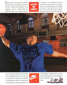 Charles Barkley Air Delta Force Shoes 1989 Ad