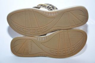 Sperry Seafish Leopard Seersucker Thong Flip Flop Sandal Women Shoes 