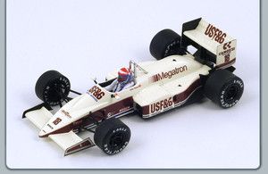 Arrows A10 18 E Cheever at 1987 Monaco F1 GP Spark Resin S1797 1 43 