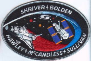 Space Shuttle Discovery STS 31 Mission Patch 5 x 3 5