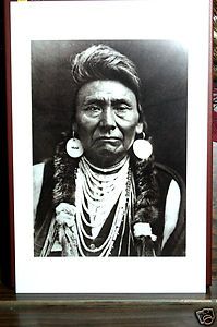 Chief Joseph Nez Perce 1840 Native American Indian Real Photo re Print 
