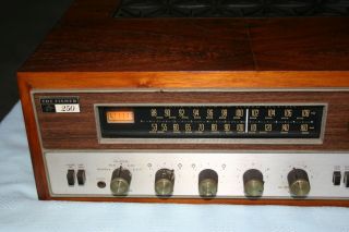 Vintage Fisher Tune O Matic 250 TX Am FM Stereo Receiver 250T