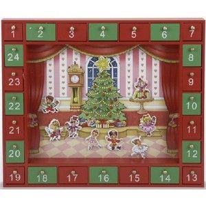   and Wooden 17 Nutcracker Suite Childrens Advent Calendar Set