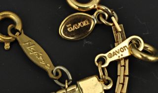 10 Necklaces Chains Gold Tone Napier Avon Various Style