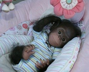 Baby Chimp for Finished Reborn Boy Only