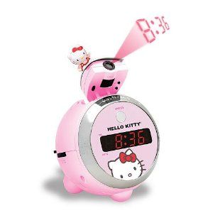 Hello Kitty Projection Clock Radio Spectra KT2054