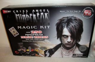 Chris Angel MINDFREAK Platinum Magic Kit & DVD Chris COMPLETE MIB