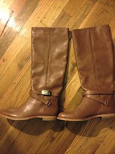 Coach Christine Leather Boots 7 5